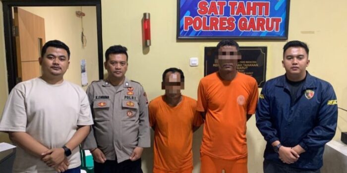 Satreskrim Polres Garut Meringkus Dua Pencuri Kendaraan Roda Empat (R4) Dugaan Komplotan Spesialis Curi Pick Up Lintas Jabar