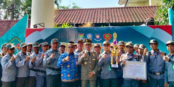 HUT Satlinmas ke-64, Pasar Kemis Jadi Sorotan Raih Juara 2 Poslinmas Terbaik se-Kabupaten Tangerang