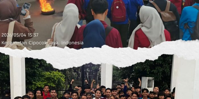 ‎Mahasiswa Banten Ngamuk Kebijakan Pemerintah Amburadul, Biarkan 93 Ribu Anak Banten Putus Sekolah ‎