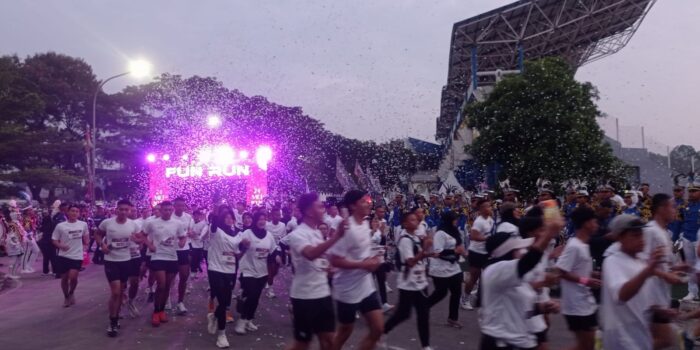 3.000 Peserta Padati IMPACT Fest Fun Run 5K di Stadion Benteng Reborn
