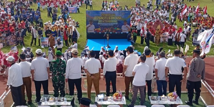 Stadion Benteng Reborn Jadi Saksi Peluncuran SIP PAUD PNF dan Cisadane