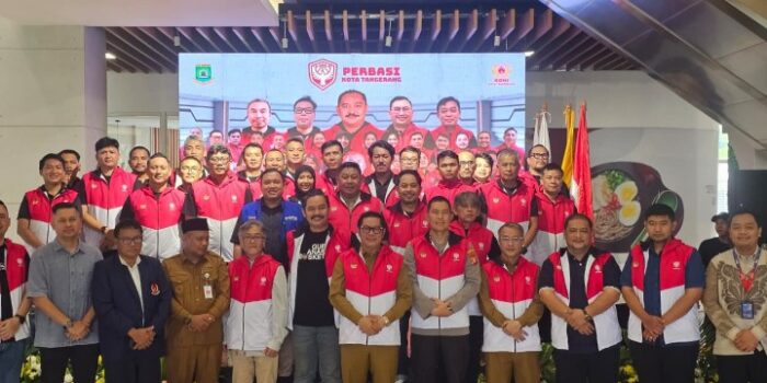 PERBASI Kota Tangerang 2026-2030 Dilantik, Fokus Pembinaan Usia Dini Jelang POPDA
