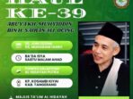 ‎Haul ke-39 Abuya KH. Muhyiddin, Ketua PAC GP Ansor Sepatan Komitmen Kawal Ulama dan Rawat Tradisi Aswaja