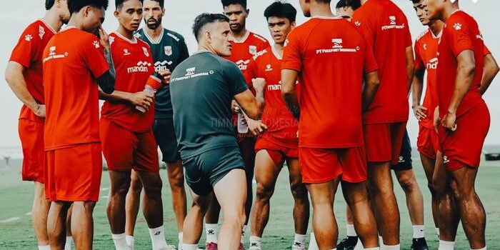 Pemain Timnas Indonesia TC di Bali persiapan Piala AFF 2026