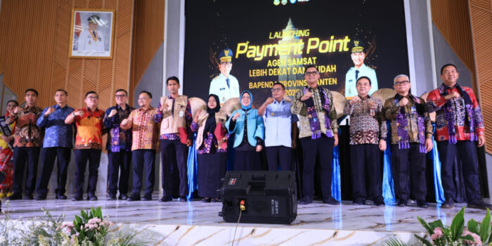 Andra Soni Launching Payment Point Samsat Curug Tangerang