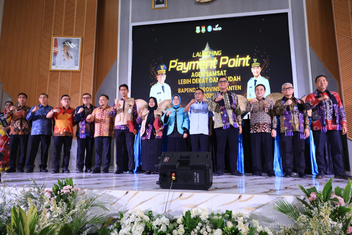 Andra Soni Launching Payment Point Samsat Curug Tangerang
