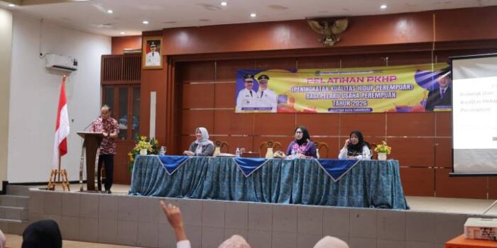 Pembukaan Pelatihan PKHP untuk 260 perempuan pelaku usaha di Gedung Nyimas Melati Kota Tangerang