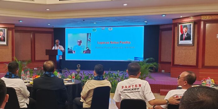 Pelantikan FHI Banten Sukses, Ketua Panitia Sampaikan Terima Kasih dan Optimisme Prestasi Baru
