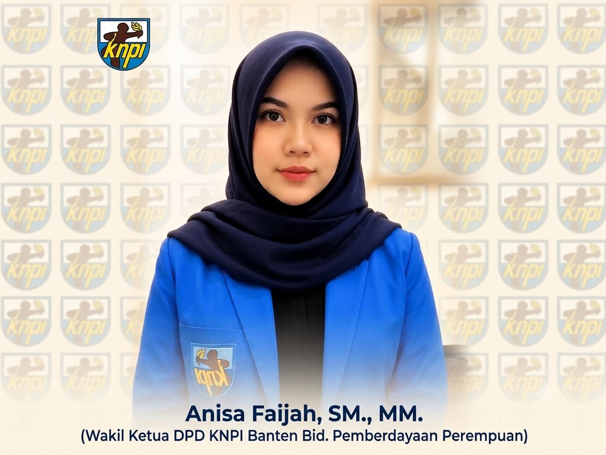 Anisa Faijah Wakil Ketua DPD KNPI Banten Bidang Pemberdayaan Perempuan mengajak pemudi kuasai era digital