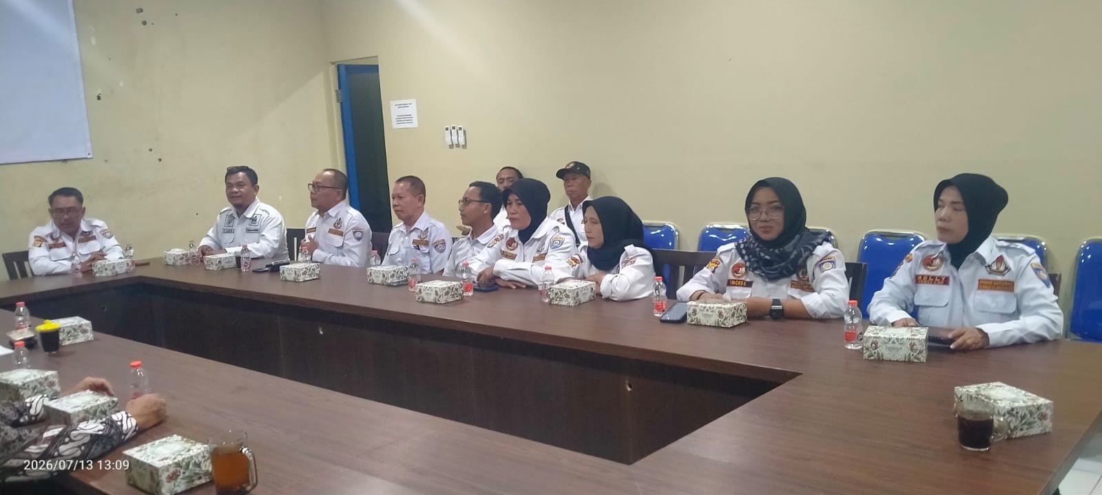 Silaturahmi PP Polri Cabang Tangerang Kota dengan Pokdarkamtibmas di Kantor Daan Mogot