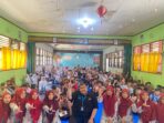 RELIMA PERPUSNAS RI GOES TO SCHOOL DI SMPN 1 SUNGAI RUMBAI, 198 SISWA BARU DIBEKALI LITERASI KRITIS
