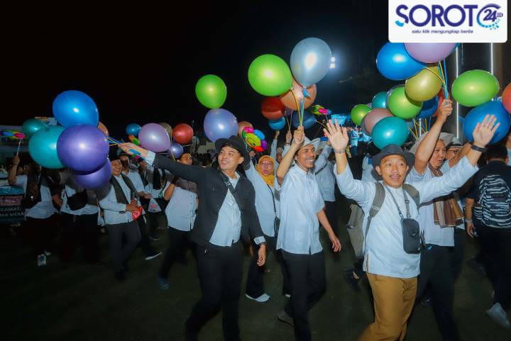 Ribuan masyarakat memadati Stadion Mini Sudimara Barat saat pembukaan MTQ XXV Kota Tangerang 2026
