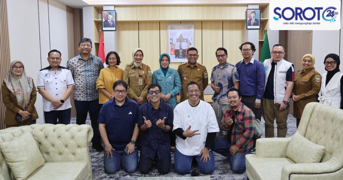 andra soni lumbung dongeng nuswantara audiensi kantor gubernur banten 2026