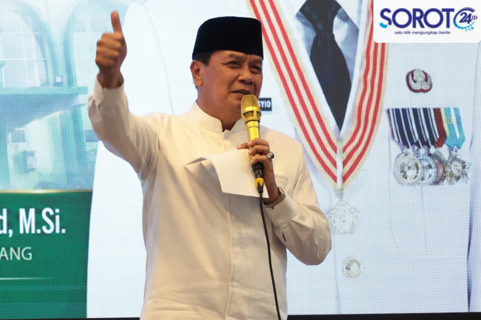bupati tangerang maesyal rasyid sambutan milad mui 51