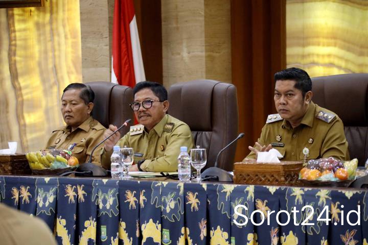 Wali Kota Sachrudin pimpin Rapat Evaluasi Kewilayahan Pemkot Tangerang