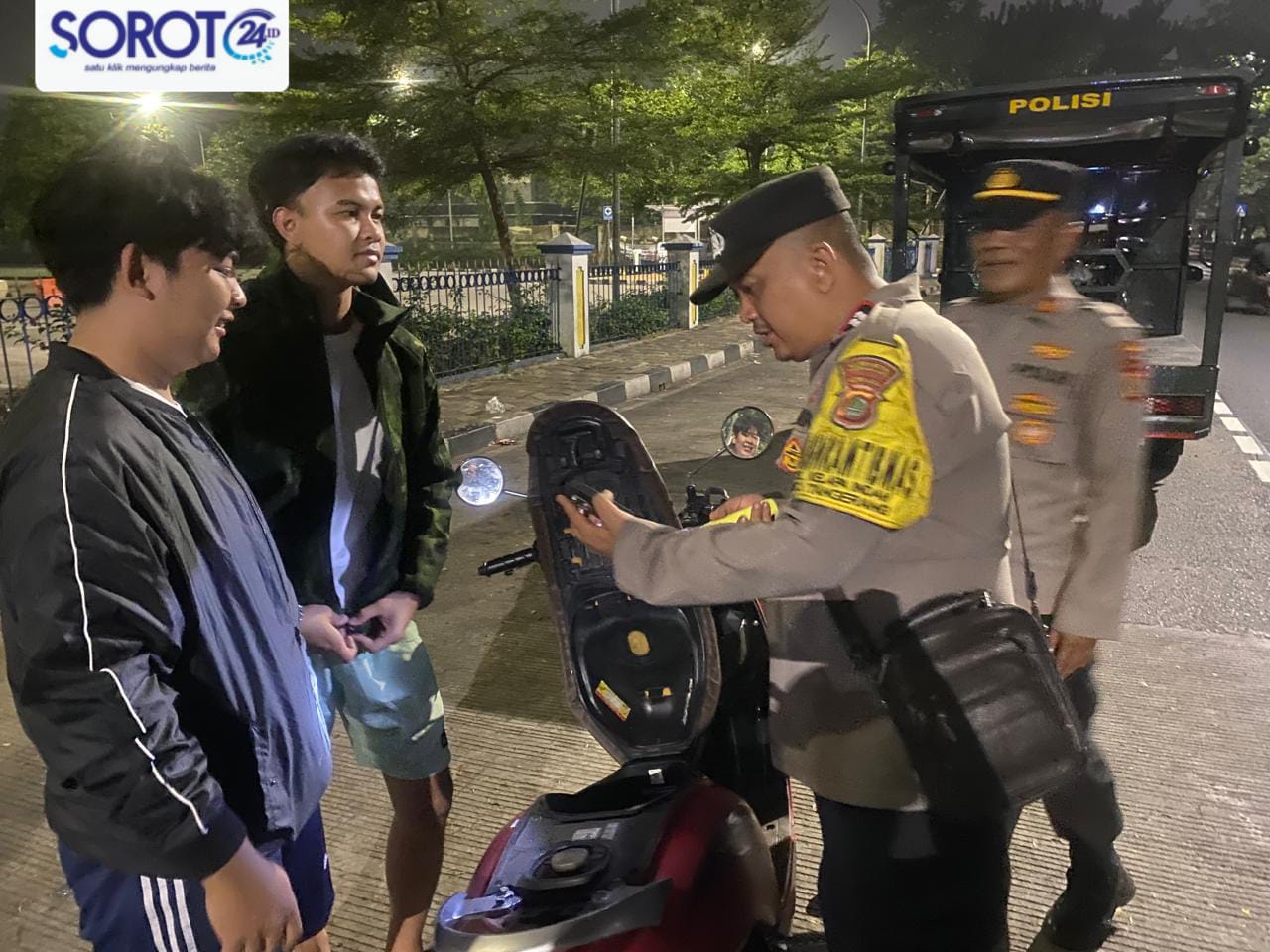 razia stasioner polsek tangerang tmp taruna