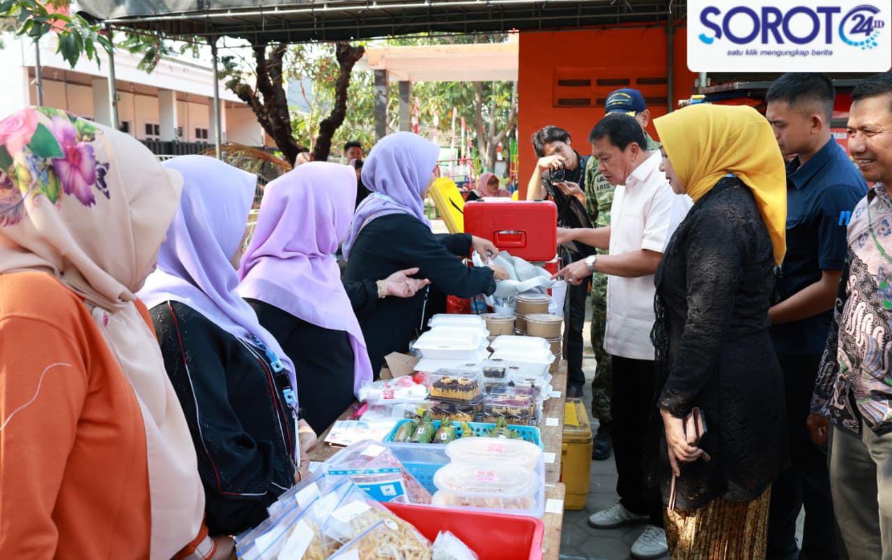 bupati tangerang maesyal rasyid tinjau umkm kutabaru pasar kemis