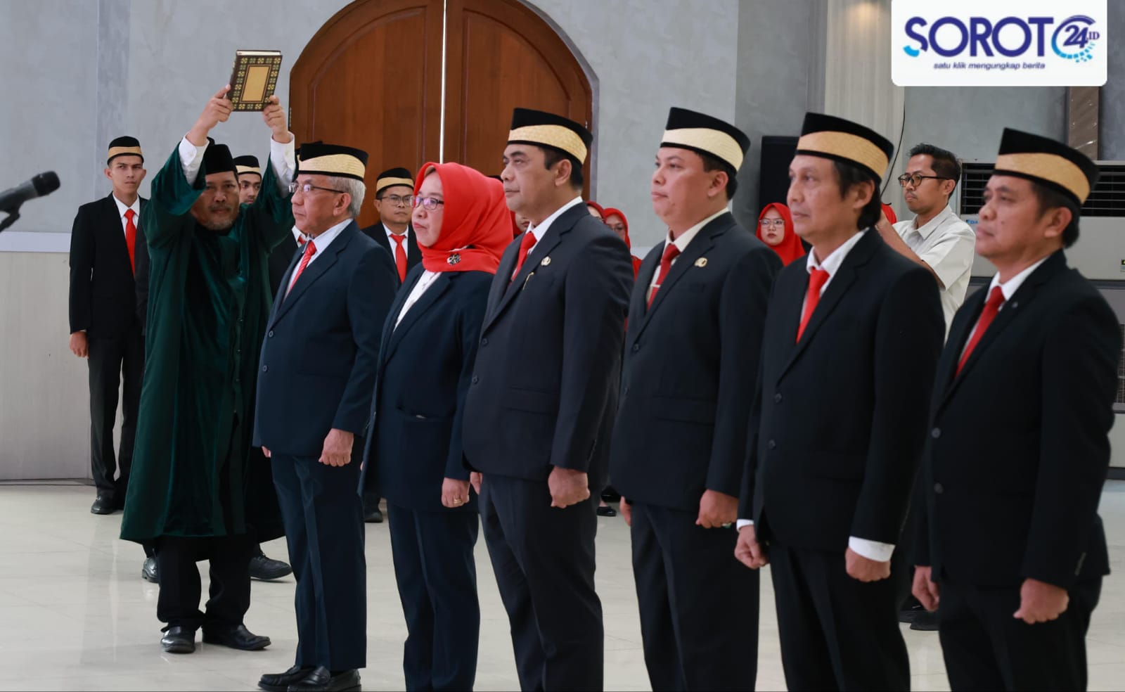 pelantikan pejabat eselon 2 pemkab tangerang maesyal rasyid