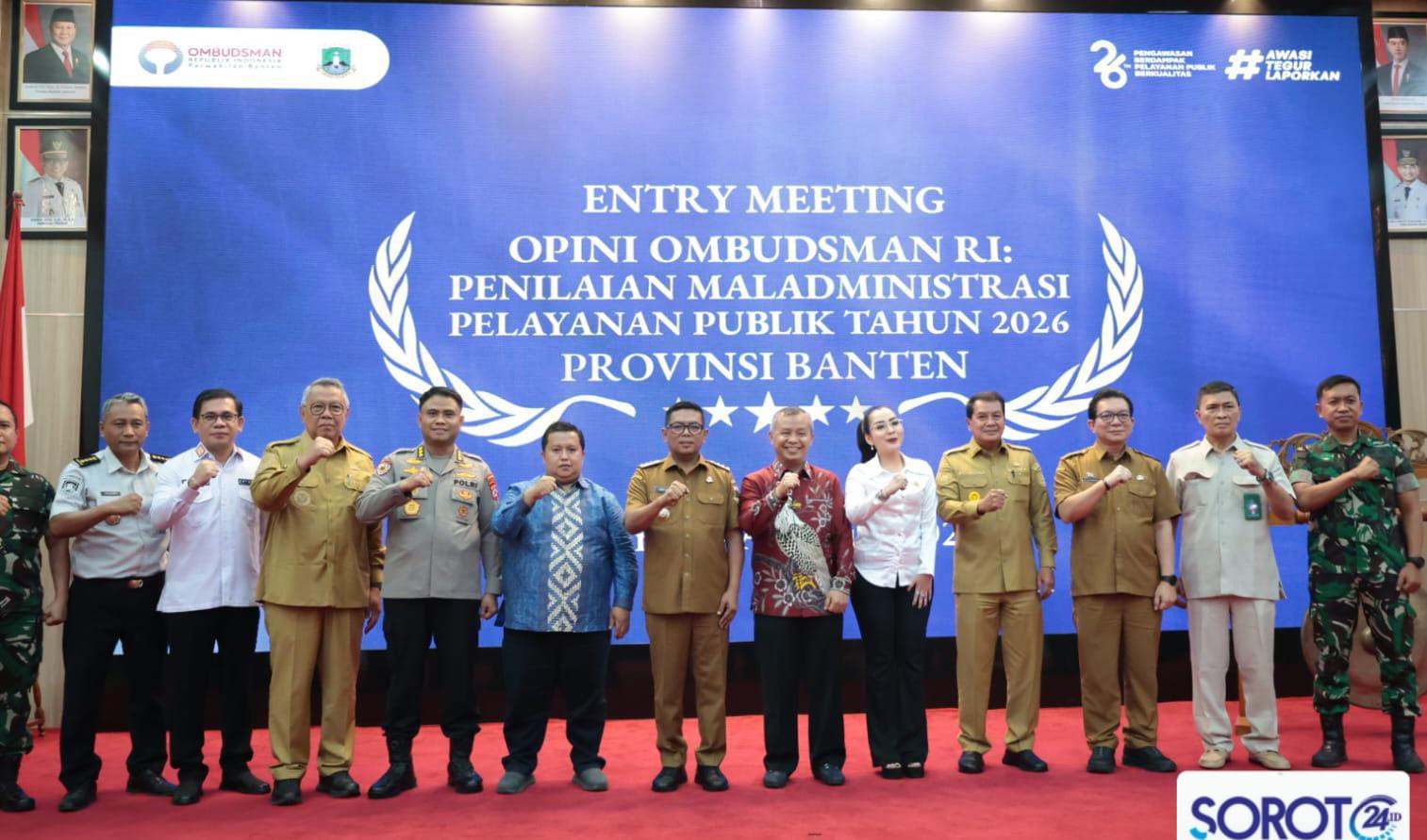 bupati tangerang maesyal rasyid entry meeting ombudsman ri 2026