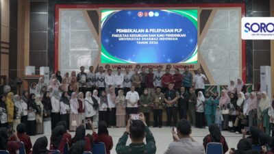 pelepasan plp fkip undhari mahasiswa calon guru dharmasraya
