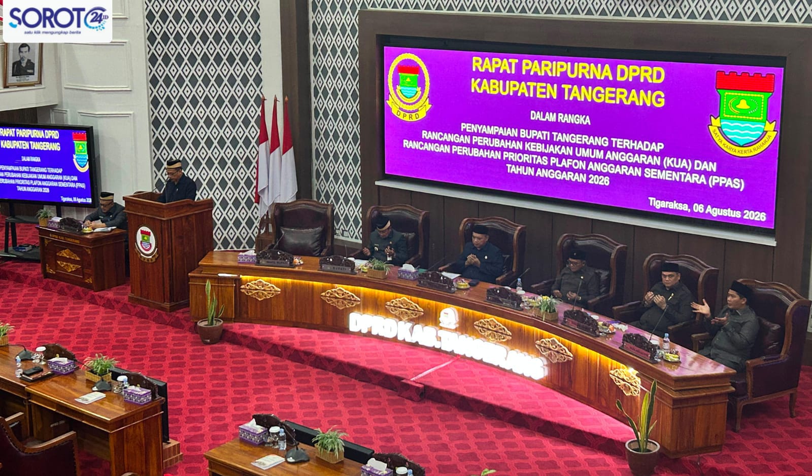dprd kabupaten tangerang bahas kua ppas 2026 maesyal rasyid muhammad amud