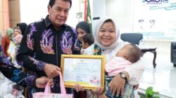 bupati tangerang maesyal rasyid wisuda bayi asi eksklusif