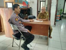 Membangun Sinergitas Kapolsek Cimarga Polres Lebak Silaturahmi ke Kantor Desa Cimarga