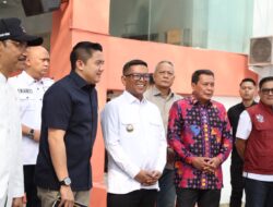 Tinjau Sekolah Rakyat Bersama Gubernur Banten,Bupati Tangerang Dampingi Sekretaris Kabinet dan Menteri Sosial