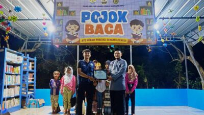Mahasiswa KKM Kelompok 38 UNIBA Resmi Hadirkan Pojok Baca di Desa Mekar Baru