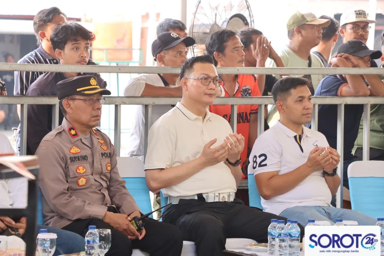 Kapolsek Tangerang saksikan lomba kicau Kapolda Cup`