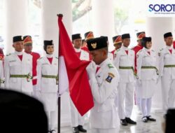 Bupati Serang Kukuhkan 55 Paskibraka, Harap Jadi Teladan Generasi Muda