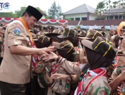 Pimpin Apel HUT ke-65, Bupati Maesyal Dorong Pramuka Jadi Pemimpin Masa Depan