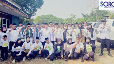 Massa TTKKDH DPW Banten Gelar Foto Bersama di Cikande
