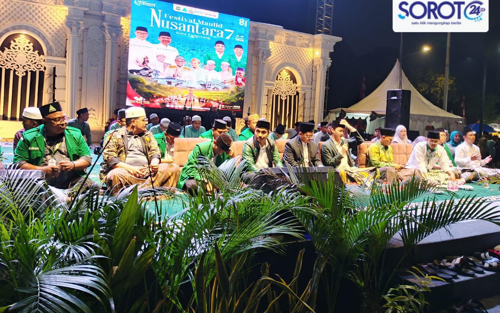 Tokoh Agama dan GP Ansor Hadiri Festival Maulid Nusantara VII Kota Tangerang