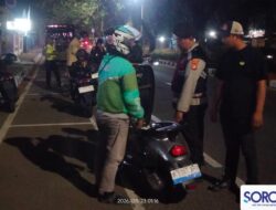 Sasar Kawasan Pendidikan Babakan Hingga RSUD, Polsek Tangerang Gelar Patroli Malam