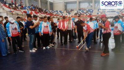 Gemuruh Banten Membara, Tim Putra-Putri Babat Habis Lawan di Hari Pertama Kejurnas Hoki Indoor 2026!
