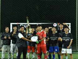 Semarak HUT ke-81 RI di Ikuti 20 Tim HMI Kabupaten Tangerang Gelar Liga Persahabatan Mini Soccer OKP dan BEM
