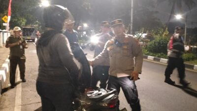 Dini Hari Digerebek! Razia Jaga Jakarta Polsek Tangerang Sasar R4 di Depan Stadion Benteng