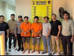 Imbas Demo di PEMI AW Pihak Jatanras Polda Banten Tetapkan Dua Orang Tersangka