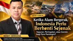 Opini Rendy Herdiana bencana Indonesia kepemimpinan