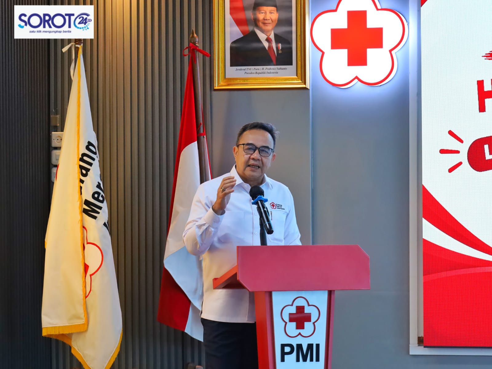 Peluncuran layanan JEK-DON Ojek Donor oleh PMI Kabupaten Tangerang