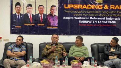 Cegah Deepfake KWRI Adakan Raker Sekaligus Diskusi Publik Menghadirkan Ketua serta Anggota DPRD dan Direktur Visi Nusantara