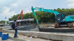 Normalisasi Sungai Cibanten Diduga Gunakan Kawat Bronjong Manual & Ada Penggelembungan Volume Galian