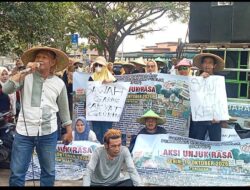 Bersama Petani GMPKP Geruduk DPKP Kabupaten Tangerang